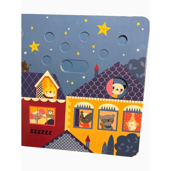 Usborne Babys Very First Slide And See Nighttime Board Book - Picture 9 of 16